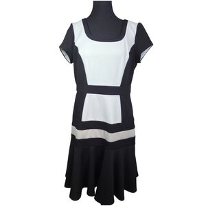 Laura Monochrome Women's Mini Dress Size Small